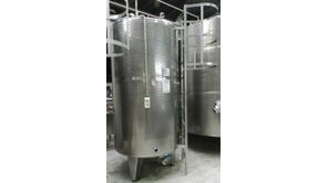 Milchtank 2000 Liter aus V2A mit Rührwerk