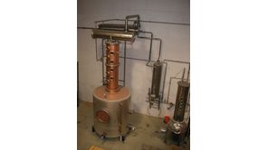 Destillation Plant in copper, Capacity to: 150 Liter /h