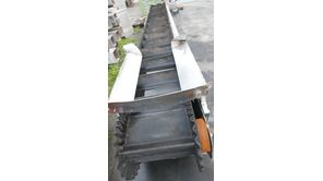 Conveyor belt with Wellflex belt 6,5 m length