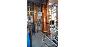 Komplette kontinuierliche Destillations- und Rektifikationsanlage (DRA)