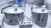 25.000 Liter VinoTop-Fermentertank, Vollentsafter Mit Maischetaucher, mit Kühlmantel, rund, stehend aus V2A