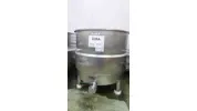 300 Litres Storage Tank/Yeast tub vertical, round, in V2A