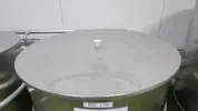 300 Litres Storage Tank/Yeast tub vertical, round, in V2A