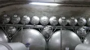 500 Liter Lagertank liegend rund aus V2A