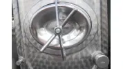 Lagertank 2.270 Liter oval aus V2A stehend marmoriert 