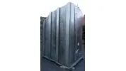   12.200 liter Storage tanks outside marbled for wine, water, fruit juice, schnapps 