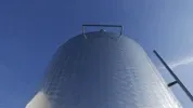 4.150 Liter Tank, Lagertank, Weintank, rund, stehend aus V2A