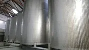 8000 Liter Maischerührwerktank Rieger mit Entsaftungssieb