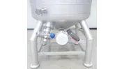 200 litres Eurolux Beer Tank/ Storage Tank/ Pressure Tank with cooling jacket in AISI 304, working pressure: +2,0 bar