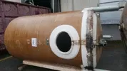 GFK Storage Tank 5.500 liter Capacity round vertical
