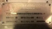Sheet Filter, Plate Filter SCHENK ZHF 1000