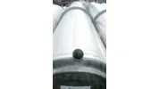 Lagertank 3.060 Liter oval aus V2A stehend marmoriert
