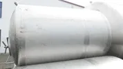 1.000 Liter Lagertank liegend aus V2A