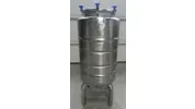 Lagertank / Biertank/ Drucktank 250 Liter rund aus V2A 