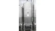 1800 liter Lagertank / Biertank / Drucktank rund aus V2A 