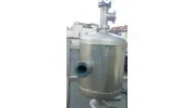 80 Liter Lagertank mit Gestellrahmen, rund, V2A