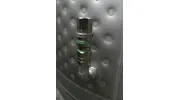 Sektdrucktank/ Lagertanks/ Drucktank 1125 Liter  mit Kühlmantel rund stehend aus V2A  +7,0 bar