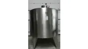 agitator tank/storage tank 7000 litres in AISI 304,