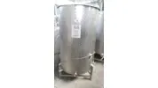 700 Liter Lagertank mit Flachboden, oben offen, stehend