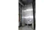 27.600 Liter Lagertank/Weintank, kubisch, stehend aus V2A