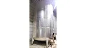 54.000 Liter Lagertank, Weintank, EKS mit 4 Kühlplatten, mit Rührwerksmixer, rund, stehend aus V2A, Baujahr: 2003