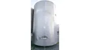 24.000 Litres Hot Water Tank with insulation, diffusion-tight welded, round, vertical in V2A