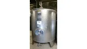 3.300 Liter SPEIDEL Weintank/ Lagertank stehend, rund aus V2A 
