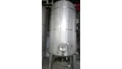 12.500 Liter Lagertank, stehend aus V2A
