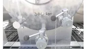 Lagertank liegend 360 Liter in V2A