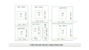 15.000 Litres Tank wall with 7 single chamber tanks, cubic, vertical in V2A – strongly constructed