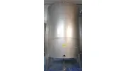 RIEGER Säuretank/Lagertank 33.000 Liter aus V2A marmoriert stehend