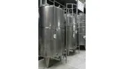 Milk Tank 2000 Litres in AISI 304 with agitator