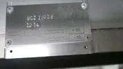 2,70 m Trogförderschnecke/Förderschnecke/Schneckendurchmesser 30 cm aus V2A