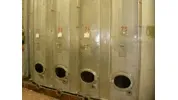 Tankeinheit aus V4A bestehend aus 4 Kammern 25.000 Liter 