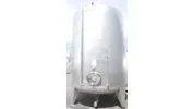 20.600 Liter Lagertank mit Klöpperboden aus V2A