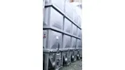 24.000 Liter Maischetank, kubisch, stehend aus V2A