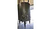 Lagertank Inhalt 4.000 Liter aus V2A stehend