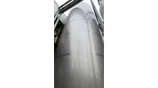 95.800 Liter Lagertank/ Milchtank rund, stehend, isoliert aus V2A mit Paddelrührwerk 