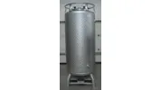 Biertanks/ Lagertanks/ Drucktanks 800 Liter  mit Kühlmantel rund stehend aus V2A, 