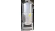 1200 Litres Storage Tank / Beer Tank/ Pressure Tank with cooling jacket  in AISI 304 