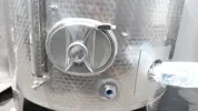 10.400 Liter Stapeltank/Weintank SPEIDEL mit Kühlmantel, rund, aus V2A