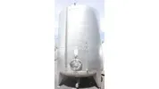 20.600 Liter Lagertank mit Klöpperboden aus V2A