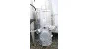 850 Liter Stahltank/ Lagertank mit Isolierung aus V2A