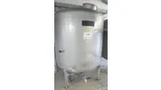 3.000 Liter Laugetank/ Lagertank für Laugenkonzentrat stehend rund aus V2A 
