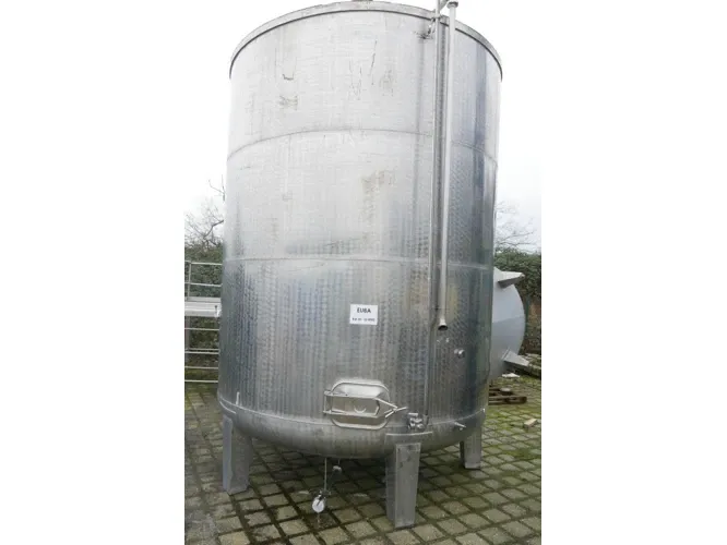 22.000 Liter Lagertank / Rührwerktank  aus V2A