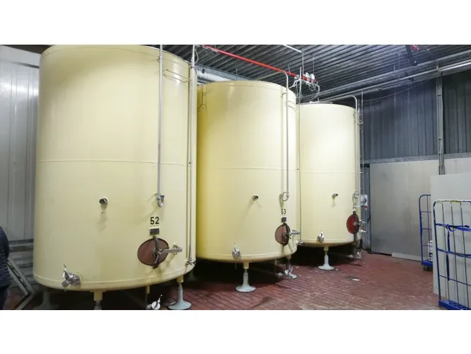 15.000 liter storage tanks, steel tanks 