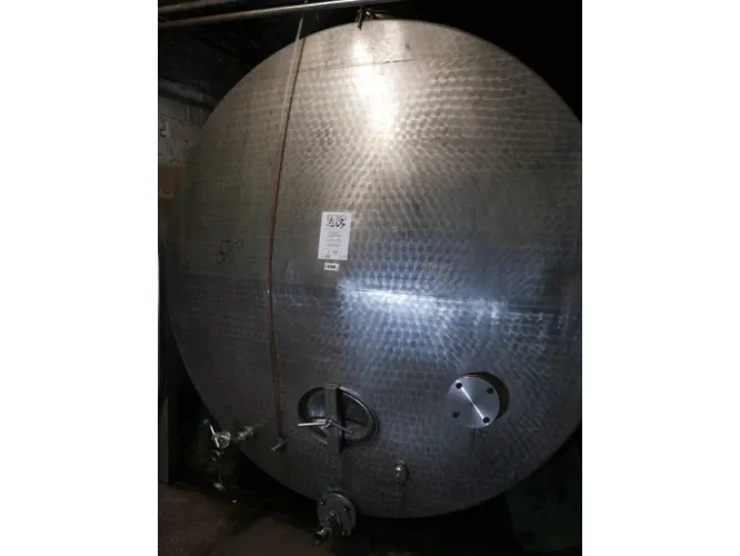 20.000 Liter Weintank/ Lagertank liegend aus V2A 