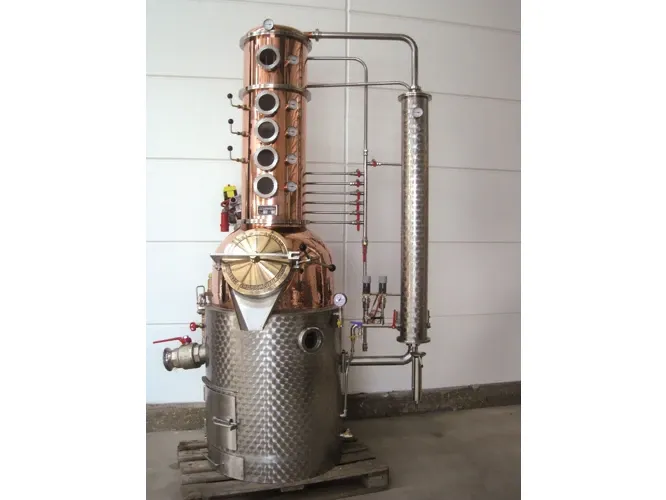 Distillery plant 350 liter mash 