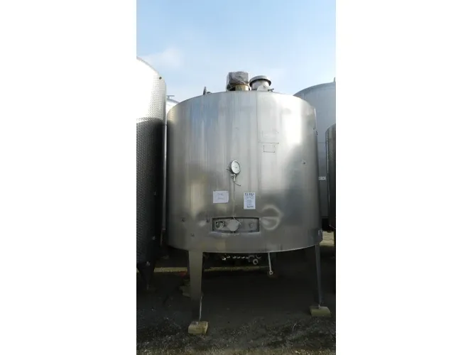 Lagertank / Rührwerkstank 10.000 Liter aus V2A (T7)