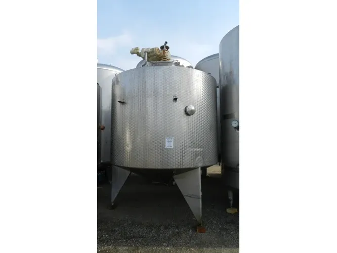 Lagertank / Rührwerkstank 10.000 Liter aus V2A (T8) 